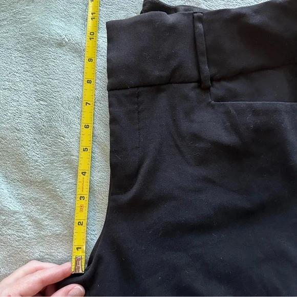 Women's 10 Petite Apt. 9 Magic Waist Tummy Control Black Bootcut Dress Pants - Picture 7 of 8